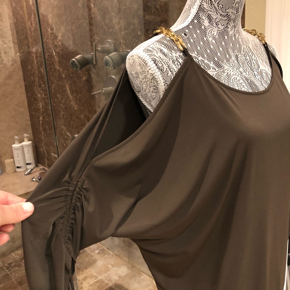 Michael Michael Kors Khaki Top Size M